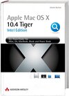 Buchcover Mac OS X 10.4 Tiger Intel Edition