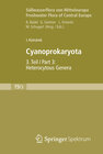Buchcover Süßwasserflora von Mitteleuropa, Bd. 19/3: Cyanoprokaryota
