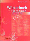 Buchcover Wörterbuch der Tiernamen (Buch + CD-ROM)