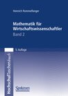 Buchcover Mathematik für Wirtschaftswissenschaftler II