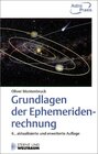 Buchcover Grundlagen der Ephemeridenrechnung