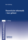 Buchcover Theoretische Informatik - kurz gefasst