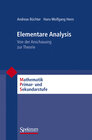 Buchcover Elementare Analysis