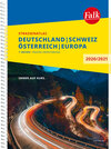 Buchcover Falk Straßenatlas Deutschland, Schweiz, Österreich, Europa 2020/2021 1 : 300 000
