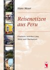 Buchcover Reisenotizen aus Peru