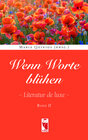Buchcover Wenn Worte blühen. Literatur de luxe. Band 2