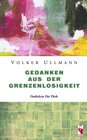 Buchcover Gedanken aus der Grenzenlosigkeit