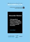 Buchcover Alexander Rüstow