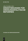 Buchcover Orientierungen für ordnungspolitische Reformen