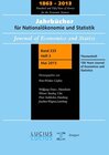 Buchcover 150 Years Journal of Economics and Statistics