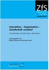 Buchcover Interaktion – Organisation – Gesellschaft revisited