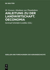 Buchcover Anleitung zu der Landwirtschaft. Oeconomia