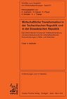Buchcover Wirtschaftliche Transformation in der Tschechischen Republik und in der Slowakischen Republik