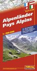 Buchcover Alpenländer Strassenkarte 1:700 000