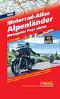 Buchcover Motorrad-Atlas Alpenländer (Harley Davidson) 1:275 000