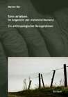 Buchcover Sinn erleben im Angesicht der Alzheimerdemenz