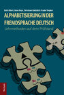 Buchcover Alphabetisierung in der Fremdsprache Deutsch