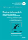Buchcover Meistergründungsprämie für Existenzgründungen im nordrhein-westfälischen Handwerk