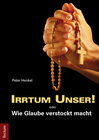 Buchcover Irrtum Unser! oder Wie Glaube verstockt macht