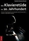 Buchcover Die Klavieretüde im 20. Jahrhundert