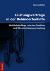 Buchcover Leistungsverträge in der Behindertenhilfe