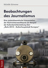 Buchcover Beobachtungen des Journalismus