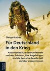 Buchcover Für Deutschland in den Krieg