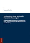 Buchcover Dynamische internationale Preisentscheidungen