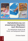 Buchcover Alphabetisierung von erwachsenen Migranten nach Montessori