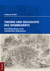 Buchcover Theorie und Geschichte des Spurbegriffs