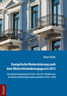 Buchcover Energetische Modernisierung nach dem Mietrechtsänderungsgesetz 2013