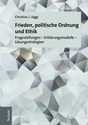 Buchcover Frieden, politische Ordnung und Ethik