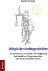 Buchcover Trilogie der Rechtsgeschichte