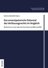 Buchcover Das emanzipatorische Potenzial des Verfassungsrechts im Vergleich
