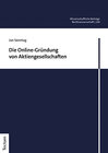 Buchcover Die Online-Gründung von Aktiengesellschaften