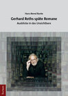Buchcover Gerhard Roths späte Romane