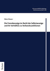 Buchcover Die Fremdanzeige im Recht der Selbstanzeige und ihr Verhältnis zu Verbandssanktionen