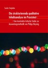 Buchcover Die strukturierende qualitative Inhaltsanalyse im Praxistest
