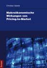 Buchcover Makroökonomische Wirkungen von Pricing-to-Market