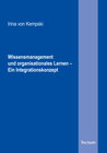 Buchcover Wissensmanagement und organisationales Lernen - Ein Integrationskonzept