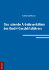 Buchcover Das ruhende Arbeitsverhältnis des GmbH-Geschäftsführers
