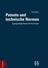Buchcover Patente und technische Normen
