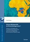 Buchcover Chinas Afrikapolitik als Entwicklungsmotor?