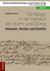 Buchcover Die Magie in der Literatur des Sturm und Drang