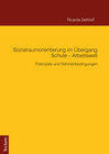 Buchcover Sozialraumorientierung im Übergang Schule - Arbeitswelt