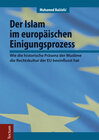 Buchcover Der Islam im europäischen Einigungsprozess