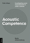 Buchcover Acoustic Competence