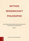 Buchcover Mythos – Wissenschaft – Philosophie