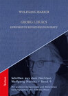 Buchcover Georg Lukács