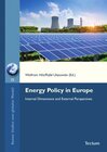 Buchcover Energy Policy in Europe